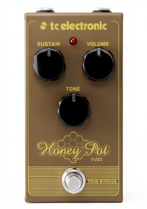 Honey Pot Fuzz Guitar Distortion Pedal Metal Chassis-0