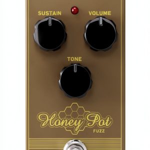 Honey Pot Fuzz Guitar Distortion Pedal Metal Chassis-0