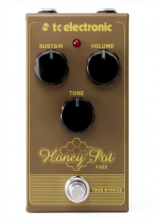 Honey Pot Fuzz Guitar Distortion Pedal Metal Chassis-0