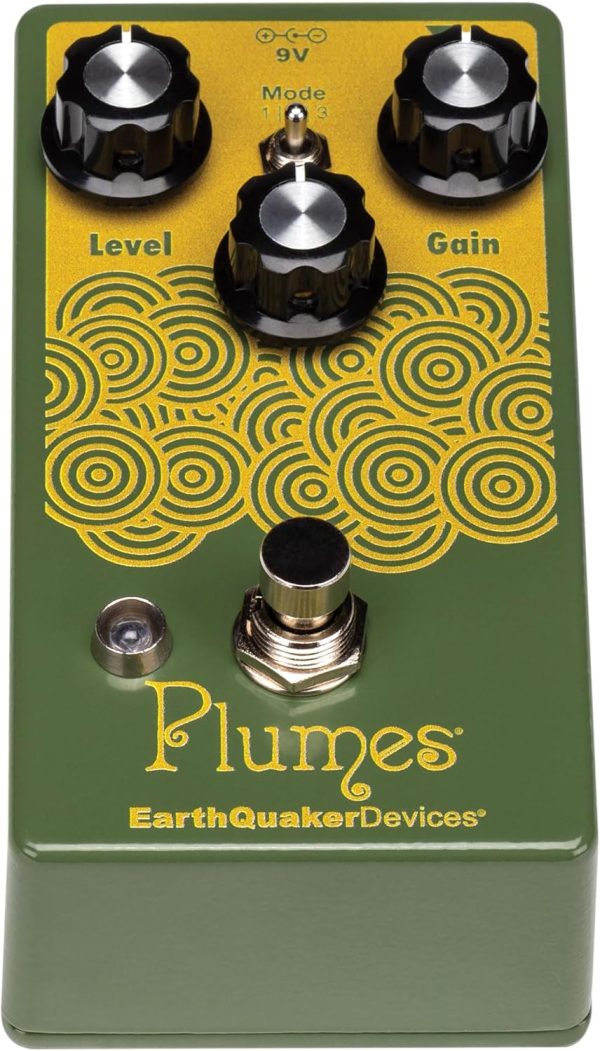 Guitar Overdrive Pedal ERQ Reseda Green Analog-1