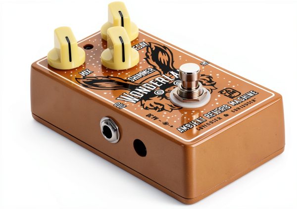 CP-500S Yellow Reverb Guitar Effects Pedal-4