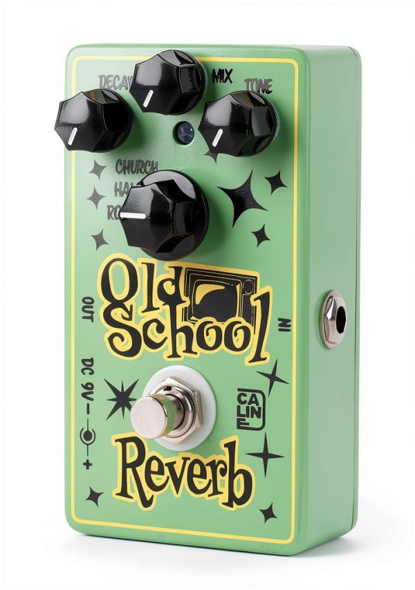 Pavo CP-500S Green Reverb Guitar Effects Pedal-1