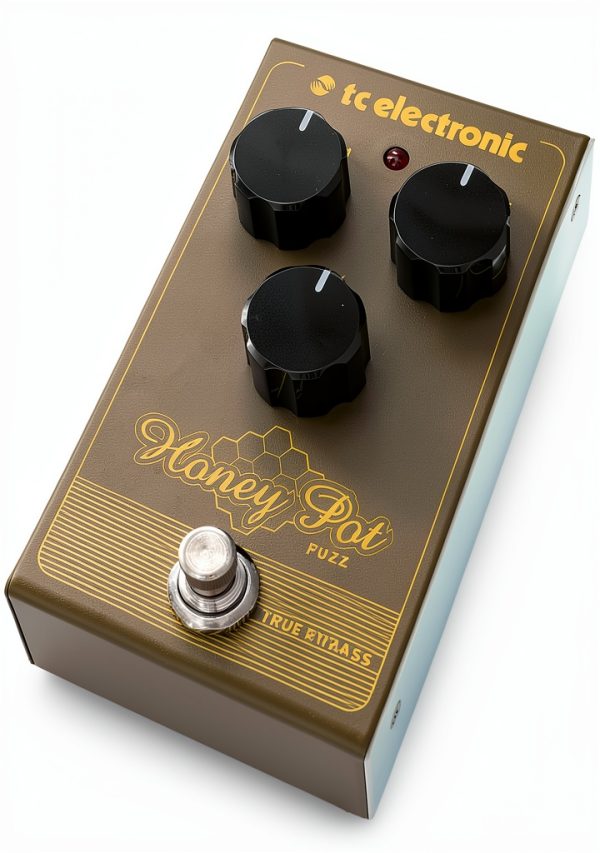 Honey Pot Fuzz Guitar Distortion Pedal Metal Chassis-1