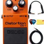 BOSS DS-1 Distortion Pedal with Cable Bundle-0