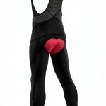 Men's Cycling Fleece Pants Black Large-1