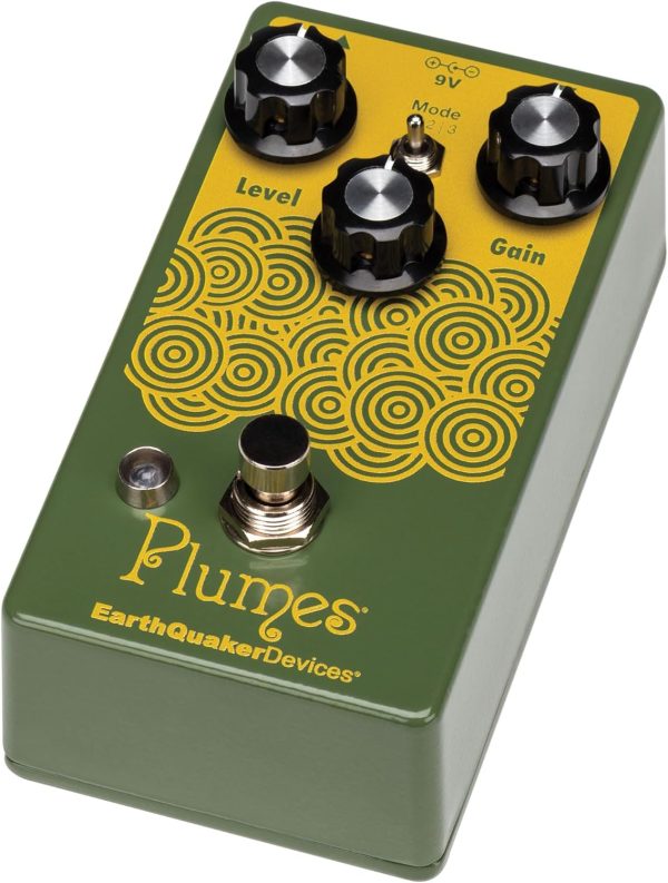 Guitar Overdrive Pedal ERQ Reseda Green Analog-4