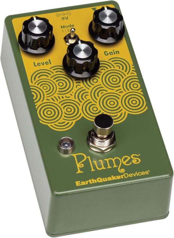 Guitar Overdrive Pedal ERQ Reseda Green Analog-3