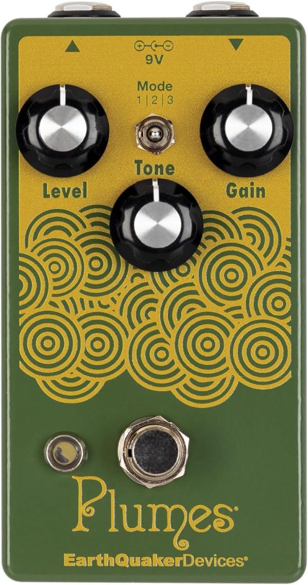 Guitar Overdrive Pedal ERQ Reseda Green Analog-0
