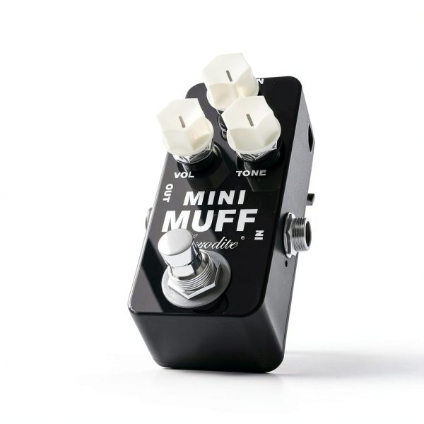 Mini Muff Guitar Effect Pedal Black Electric Guitar-2