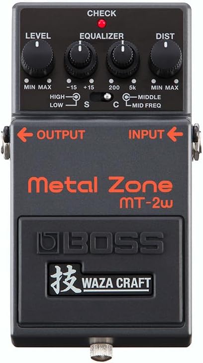 Waza Craft Premium Buffer Guitar Pedal front view