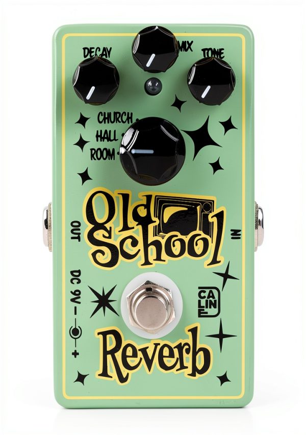 Pavo CP-500S Green Reverb Guitar Effects Pedal-0