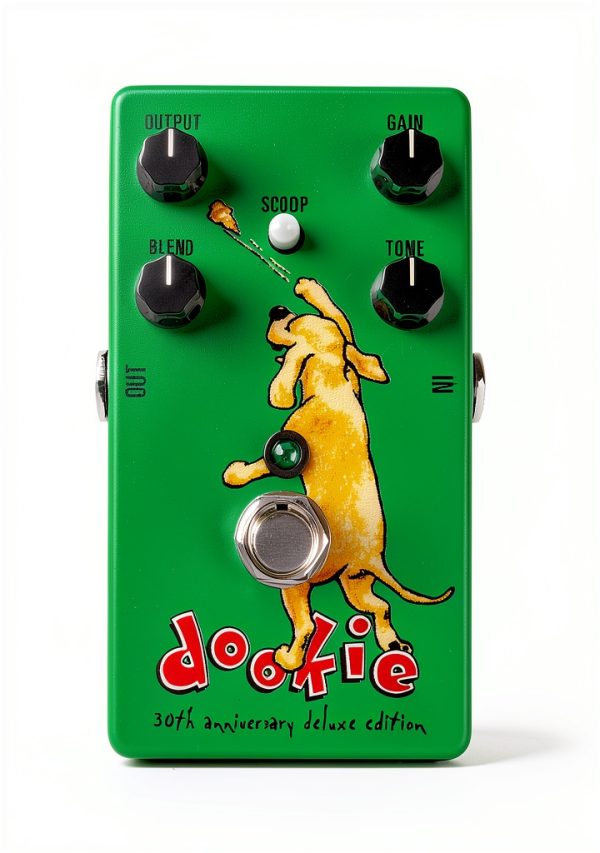 MXR Dookie Drive Pedal Guitar Overdrive Green-6