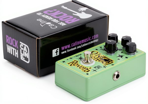 Pavo CP-500S Green Reverb Guitar Effects Pedal-5