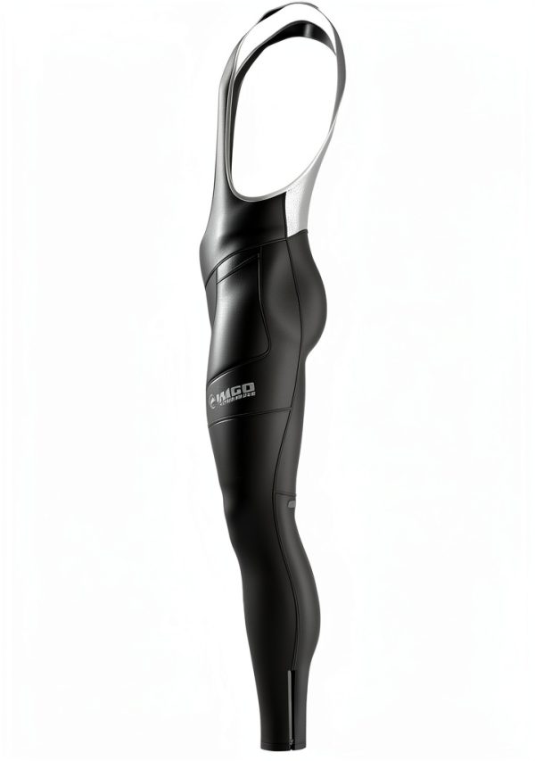 Cycling Bib Tights Men Roubaix Thermal Stretch Fabric-2