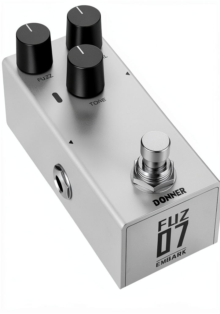 EMBARK 07 Fuzz Pedal on a guitar rig