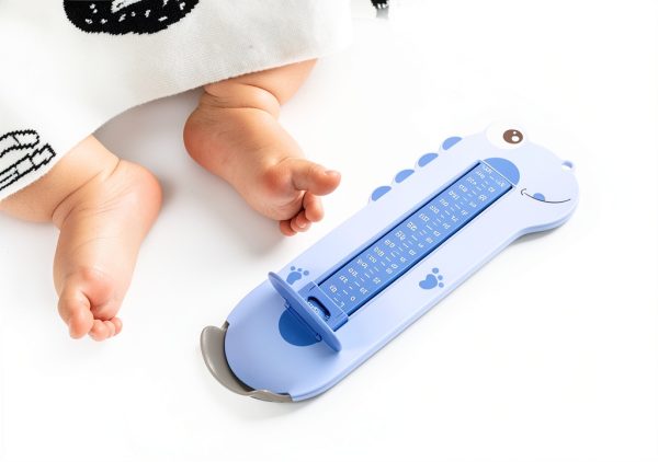 Healeved Kids Foot Measuring Device Blue Medium – Accurate ABS Plastic-8