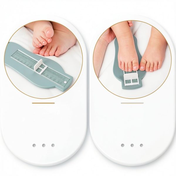 Ciieeo Foot Measuring Device Portable Shoe Size Gauge for Kids-4