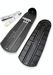 Swuthy Foot Measuring Device Portable Shoe Sizer with Bonus Width Tape-0