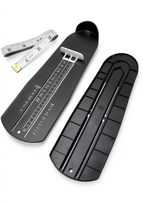 Swuthy Foot Measuring Device Portable Shoe Sizer with Bonus Width Tape-0