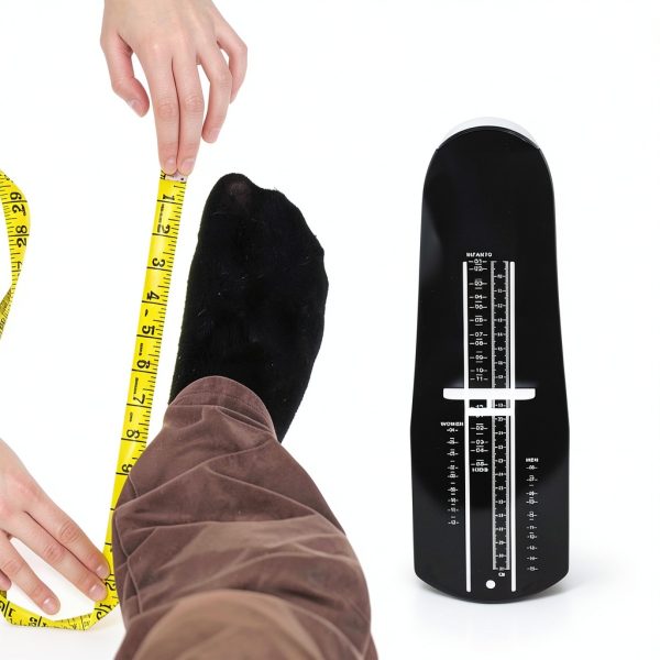 Swuthy Foot Measuring Device Portable Shoe Sizer with Bonus Width Tape-3