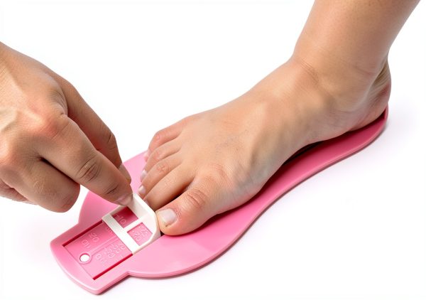 Booge Kids Foot Measuring Device Durable PP Gauge for Ages 0 to 8-2