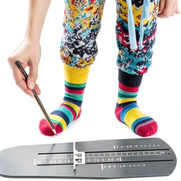 Swuthy Foot Measuring Device Portable Shoe Sizer with Bonus Width Tape-5