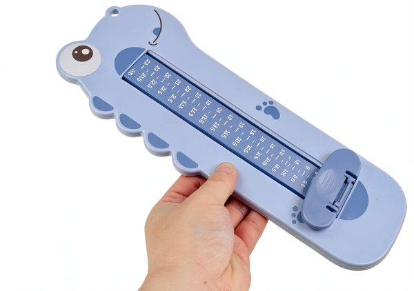 Healeved Kids Foot Measuring Device Blue Medium – Accurate ABS Plastic-1