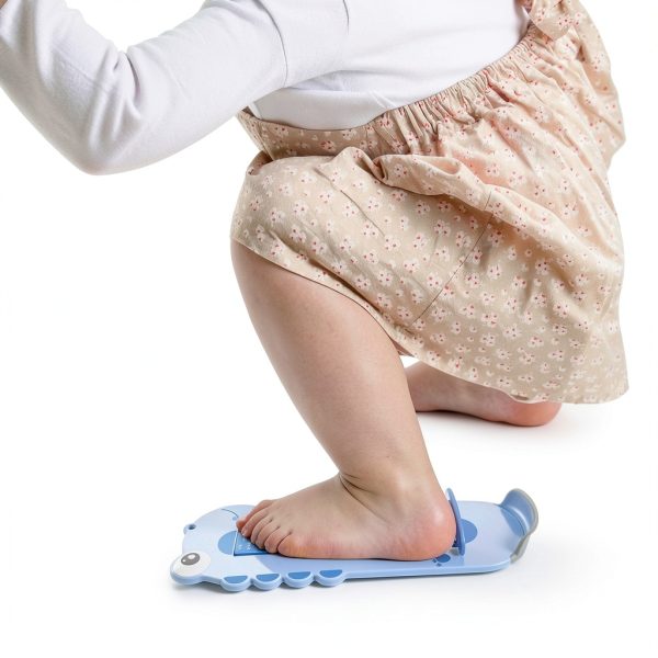 Healeved Kids Foot Measuring Device Blue Medium – Accurate ABS Plastic-5