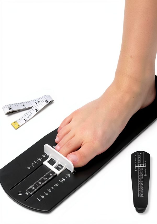 Swuthy Foot Measuring Device Portable Shoe Sizer with Bonus Width Tape-4