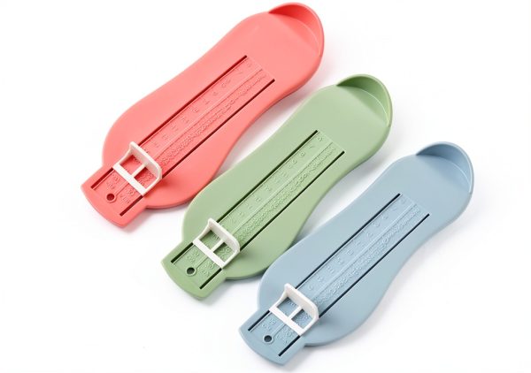 Booge Kids Foot Measuring Device Durable PP Gauge for Ages 0 to 8-0