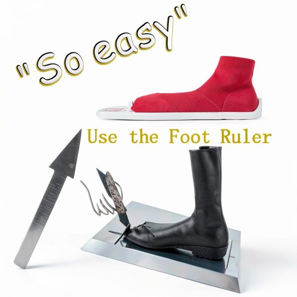Swuthy Foot Measuring Device Portable Shoe Sizer with Bonus Width Tape-8